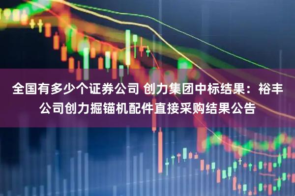 全国有多少个证券公司 创力集团中标结果：裕丰公司创力掘锚机配件直接采购结果公告